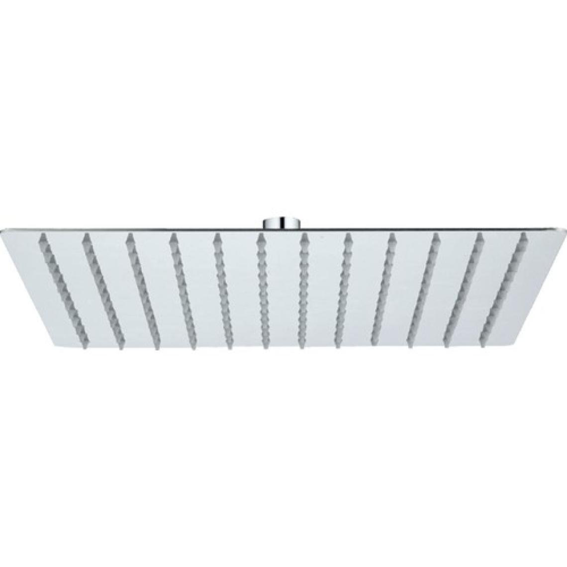 T-May Banyo Sart Kare Tepe Duş Seti Başlığı 30X30 Paslanmaz Metal