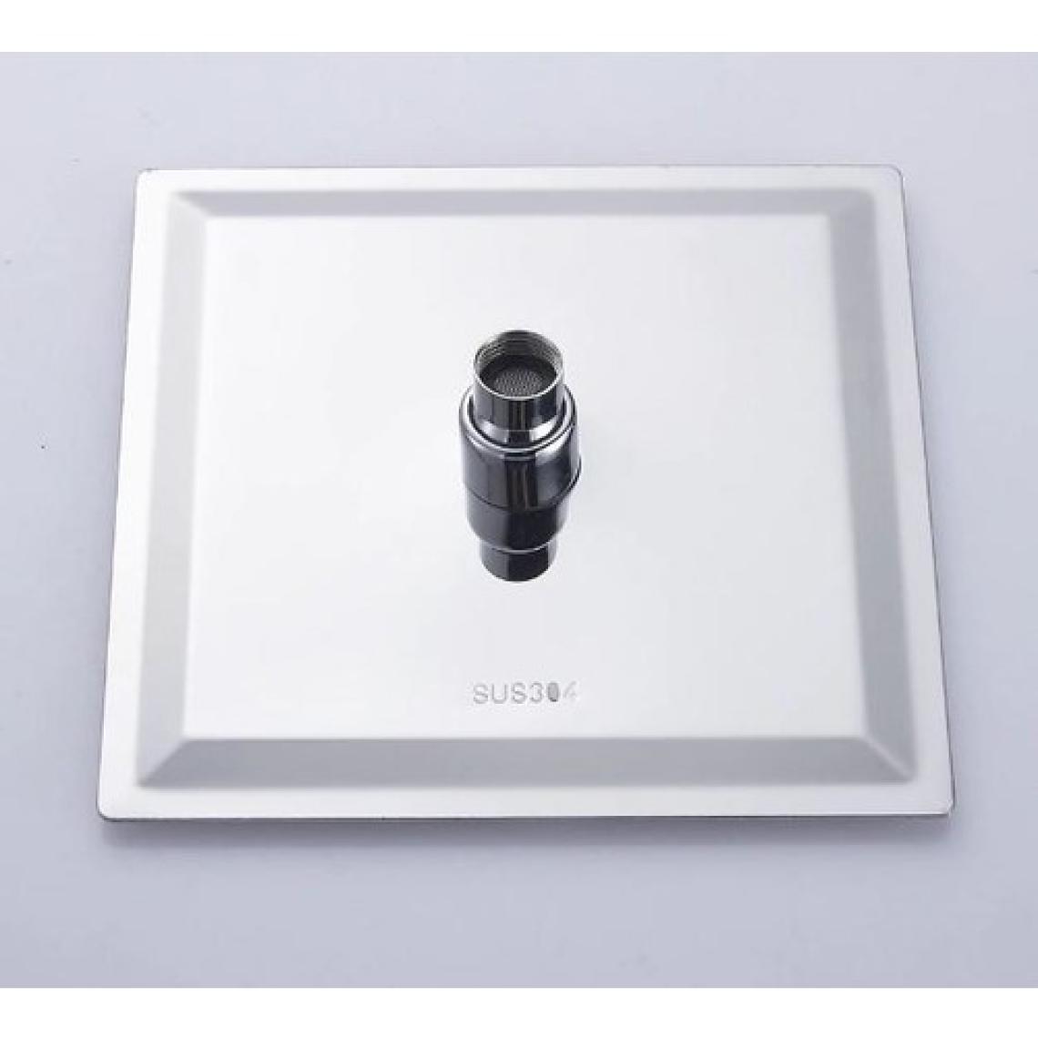 T-May Banyo Sart Kare Tepe Duş Seti Başlığı 30X30 Paslanmaz Metal