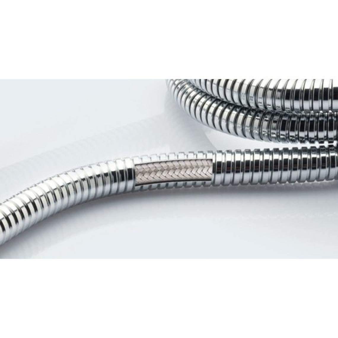 Yapıtaşı YT117 Elit Çelik Örgülü Kopmaz Dolanmaz Banyo Duş Spiral Hortumu 150 Cm