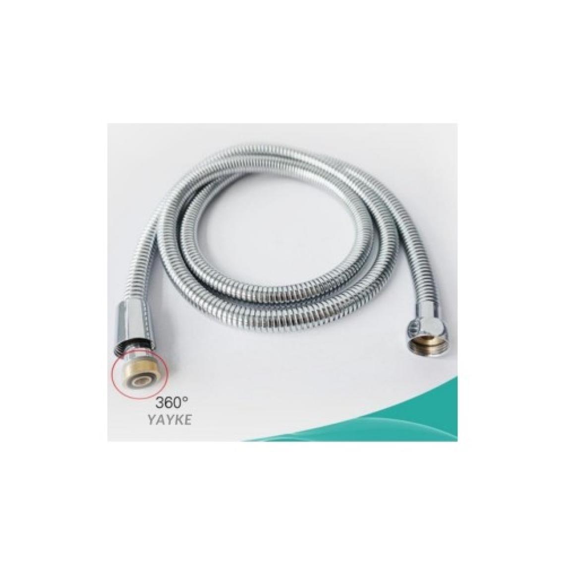 Yayke New 1.sınıf  Shower Hose 360 Derece Dönebilen Spiral Duş Hortumu