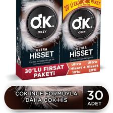 Ultra Hisset 30'lu Prezervatif