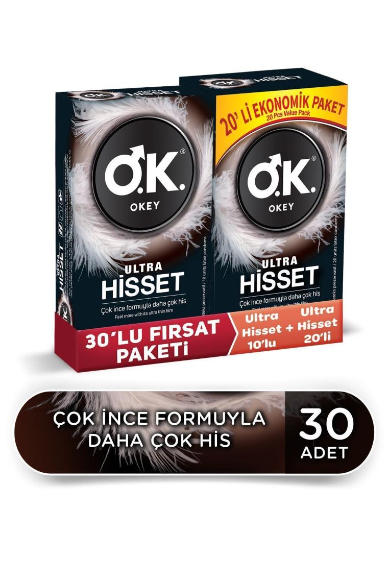 Ultra Hisset 30'lu Prezervatif