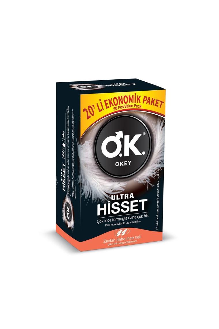 Ultra Hisset 30'lu Prezervatif