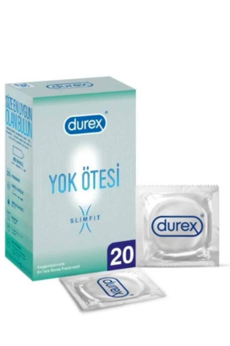 Durex Yok Ötesi Prezervatif Slim Fit 20'li