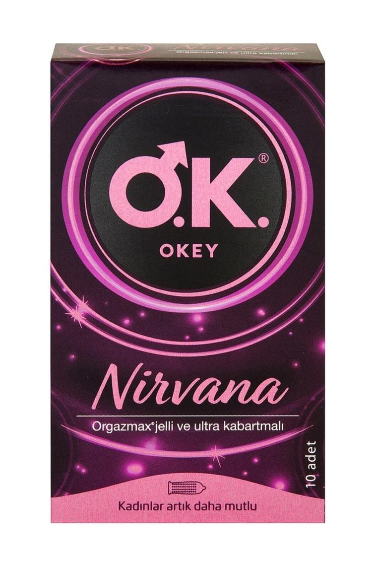 Okey Nirvana 10'lu Prezervatif