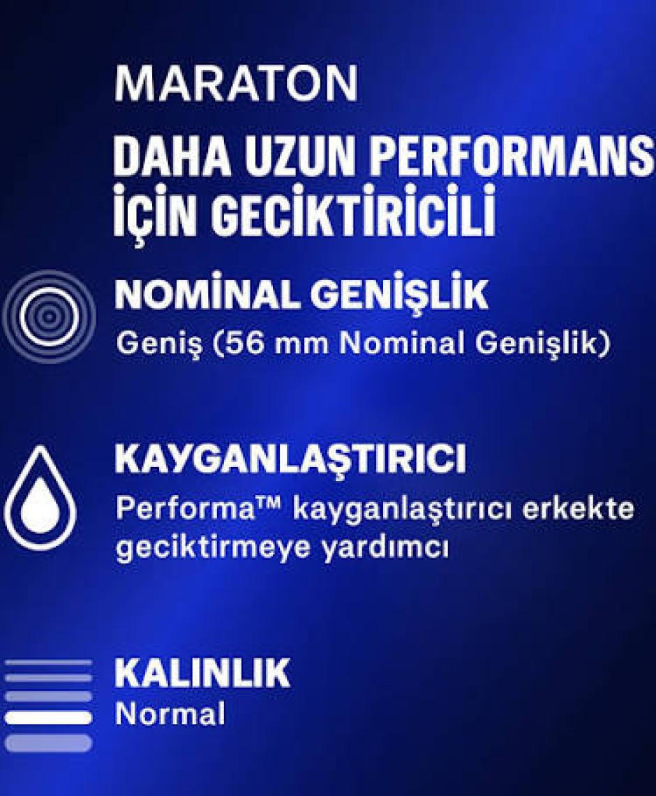 Durex Maraton Prezervatif 10 Adet