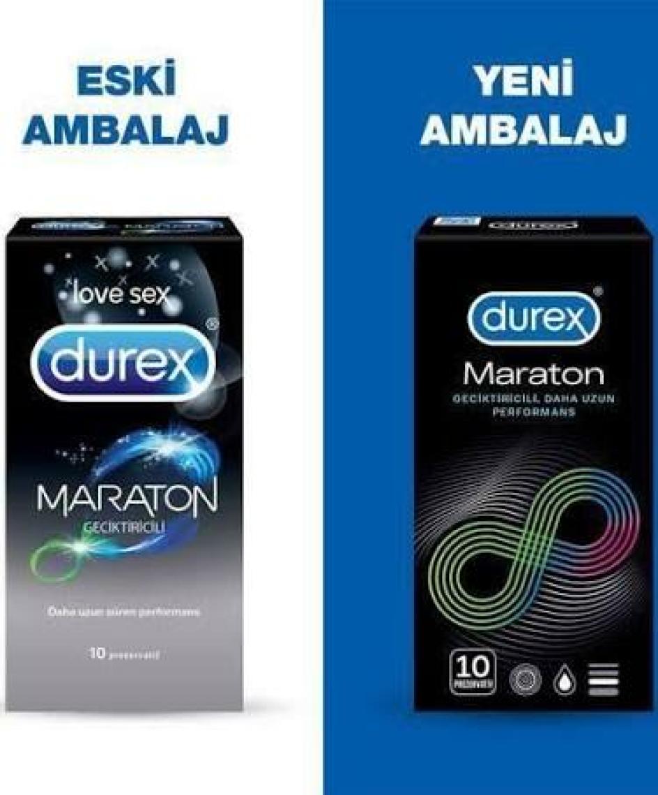 Durex Maraton Prezervatif 10 Adet