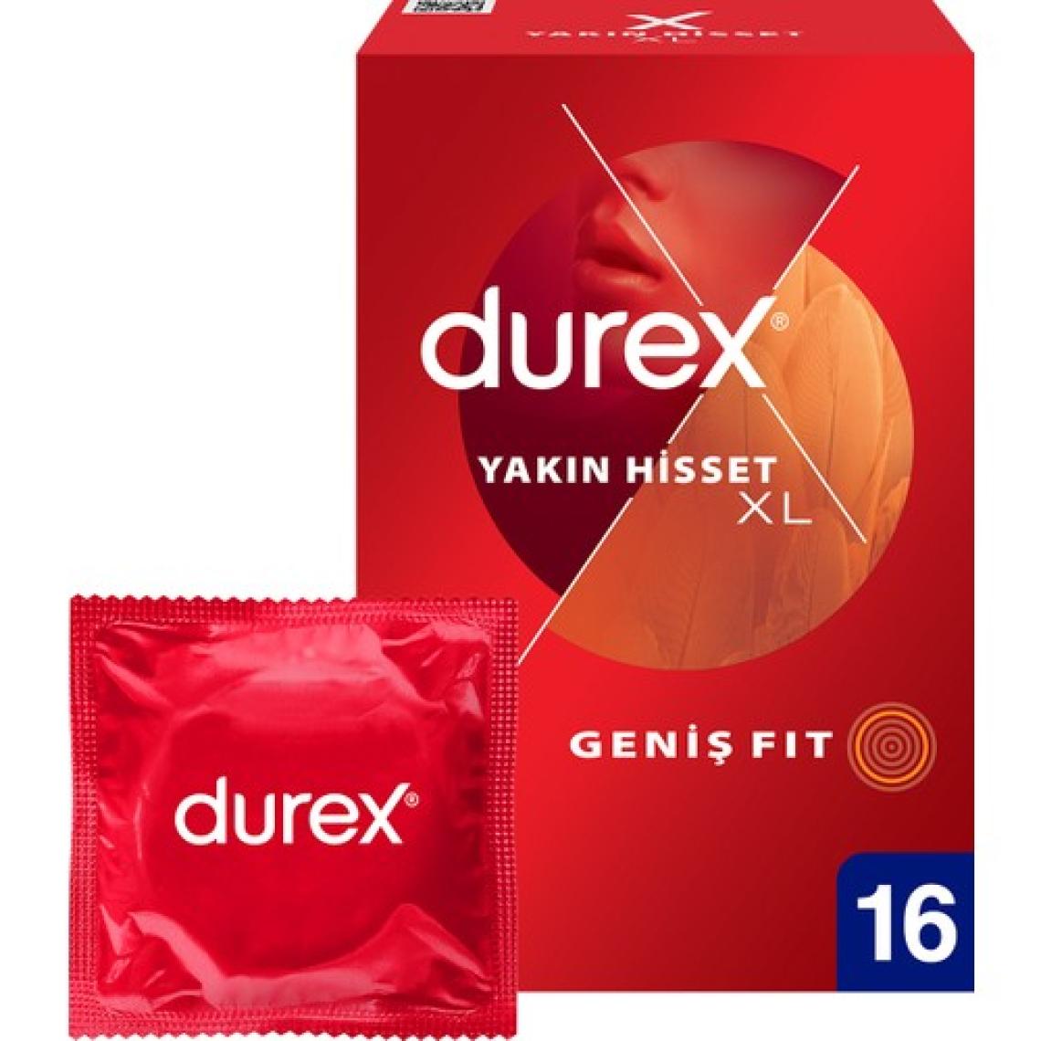 Durex Yakın Hisset 16 Xl Prezervatif
