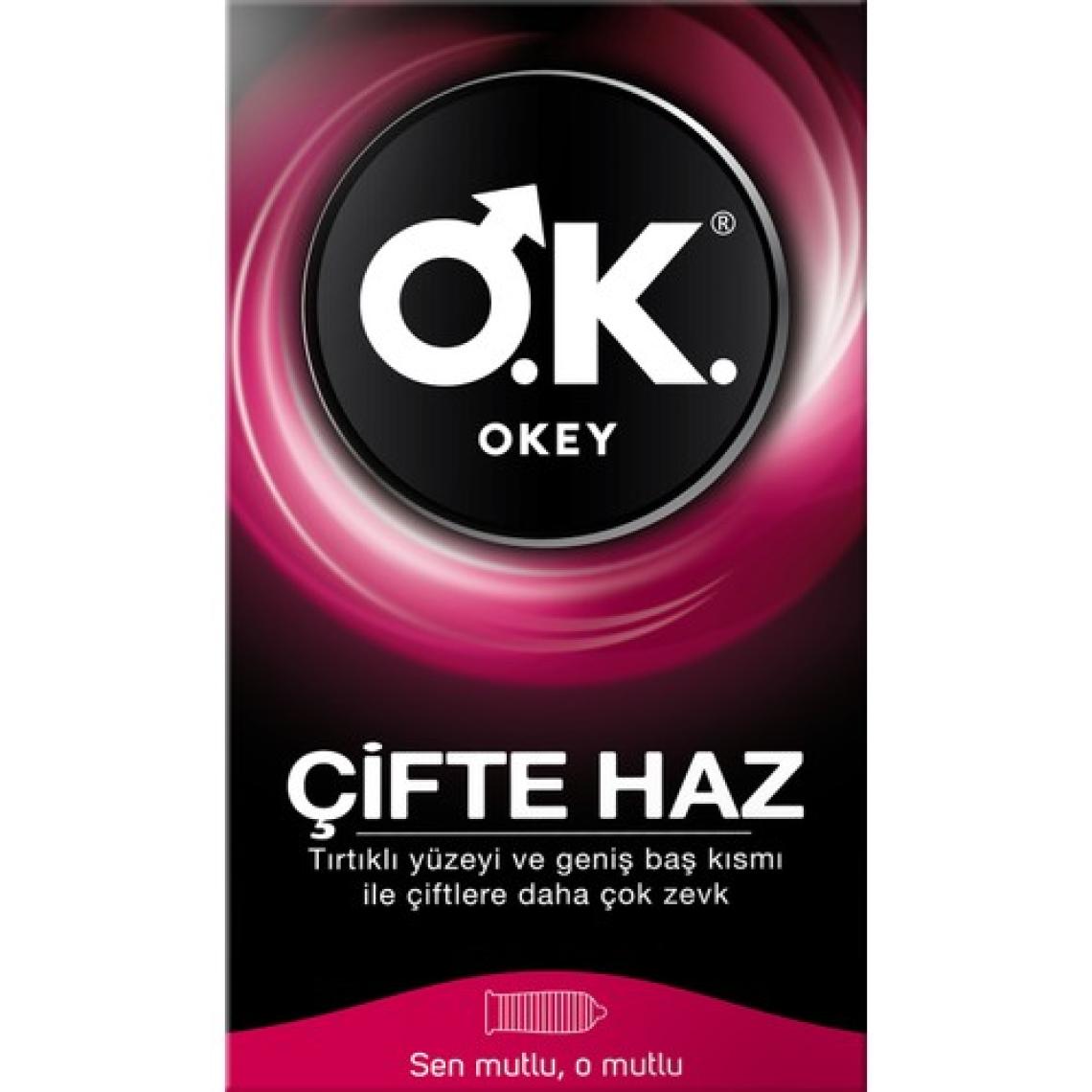 Okey Çifte Haz 10'lu Prezervatif