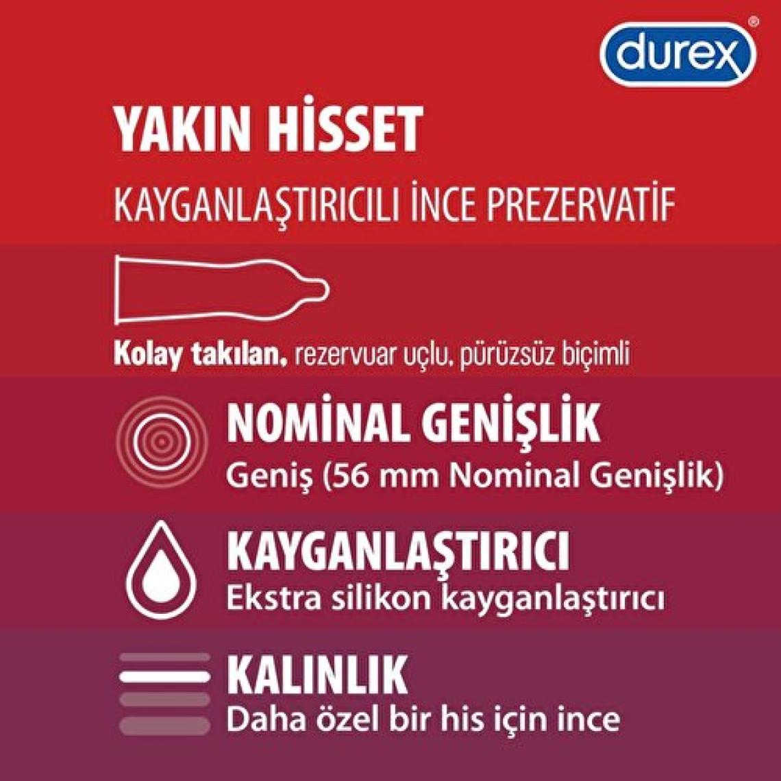 Durex Chill 20'li Ekonomik Paket Prezervatif