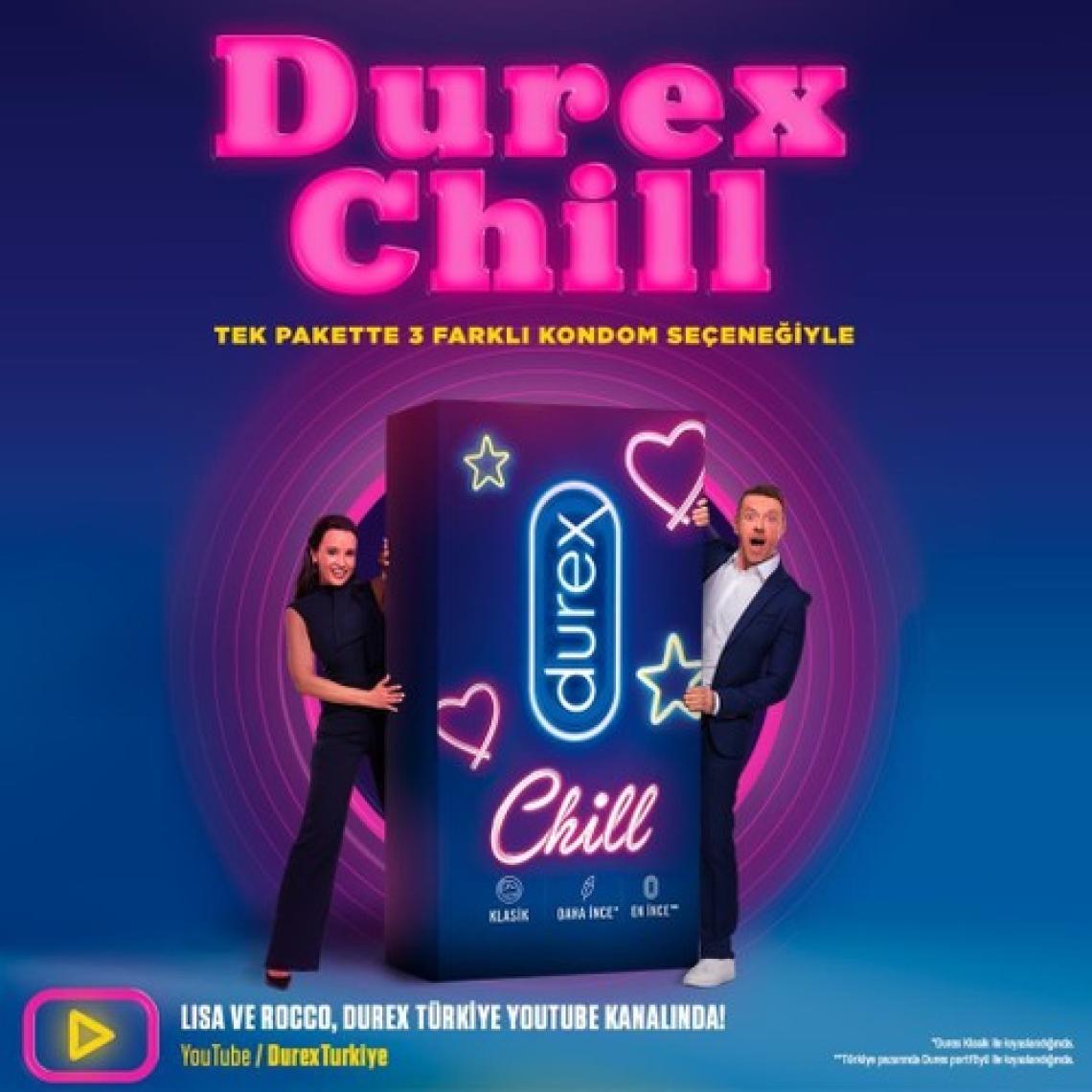 Durex Chill 20'li Ekonomik Paket Prezervatif