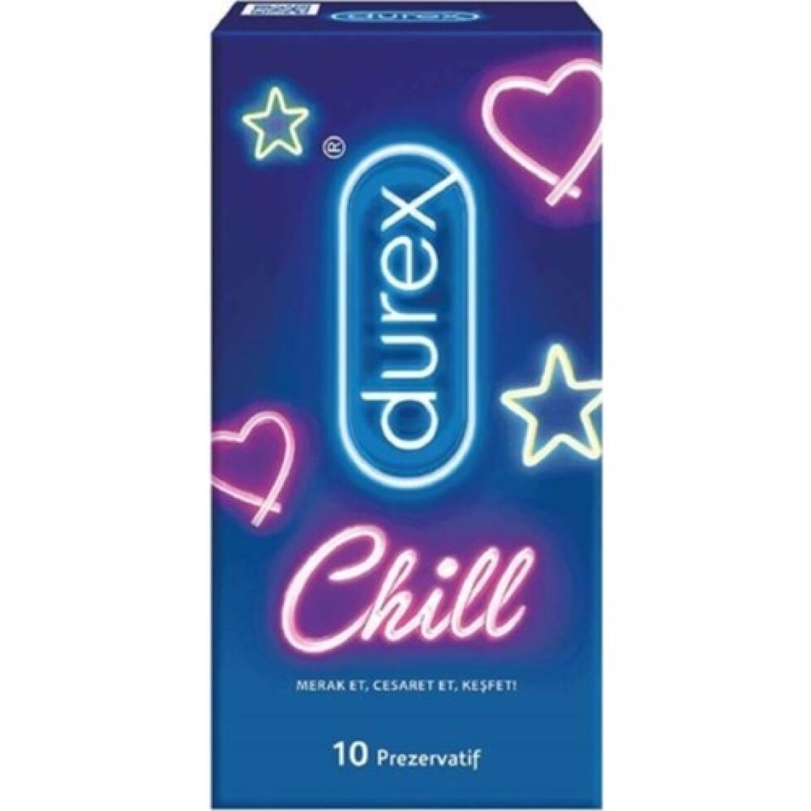 Durex Chill Prezervatif 10'lu