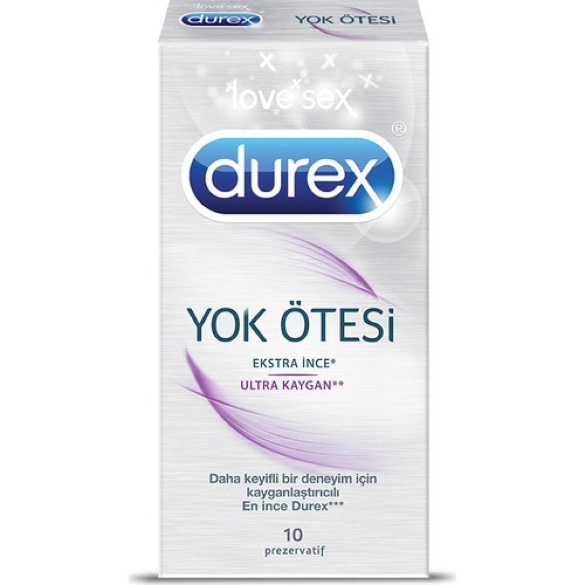 Durex Yok Ötesi Ultra Kaygan Prezervatif 10'lu