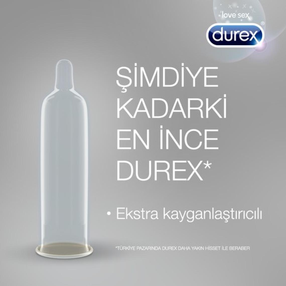 Durex Yok Ötesi Ultra Kaygan Prezervatif 10'lu