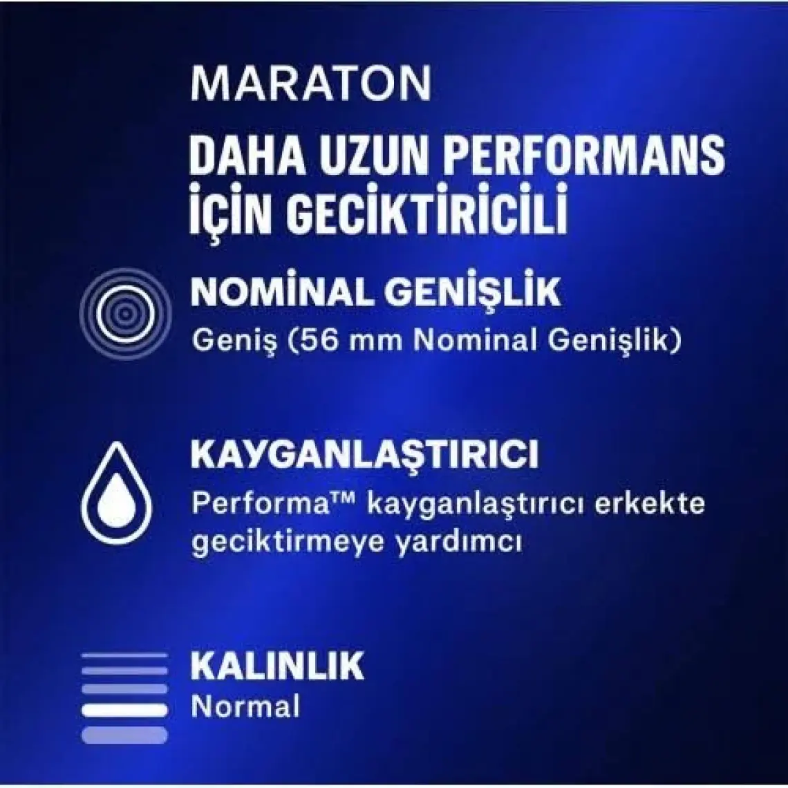 Durex Maraton 30'lı  Prezervatif