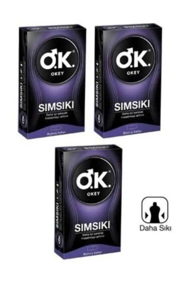 Okey Prezervatif Sımsıkı 3'lü (30 Adet)