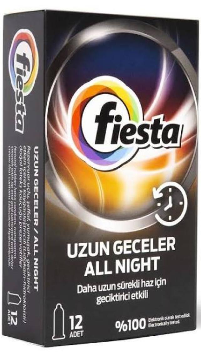 Fiesta Allnight 12'li Prezervatif