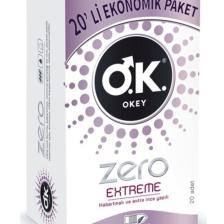 Okey Zero Extreme 20'li Prezervatif