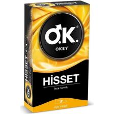 Okey Hisset İnce 10'lu Prezervatif