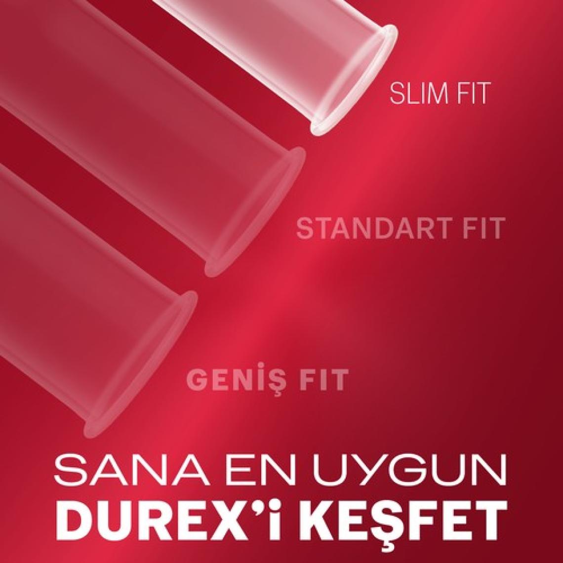 Durex Yakın Hisset 32 Slim Fit Prezervatif