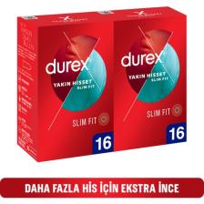Durex Yakın Hisset 32 Slim Fit Prezervatif