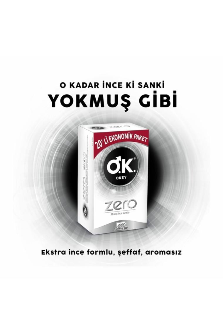 Zero 20'li Prezervatif Ekonomik Paket