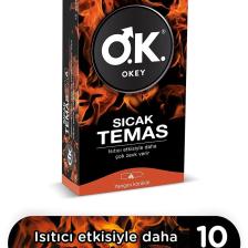 Okey Sıcak Temas 10'lu Prezervatif