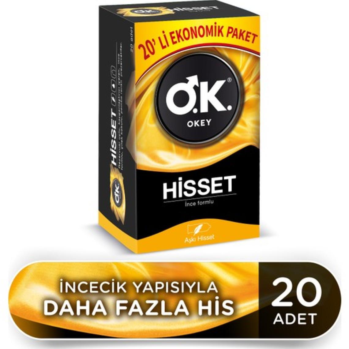 Okey Ultra Hisset 20'li Prezervatif