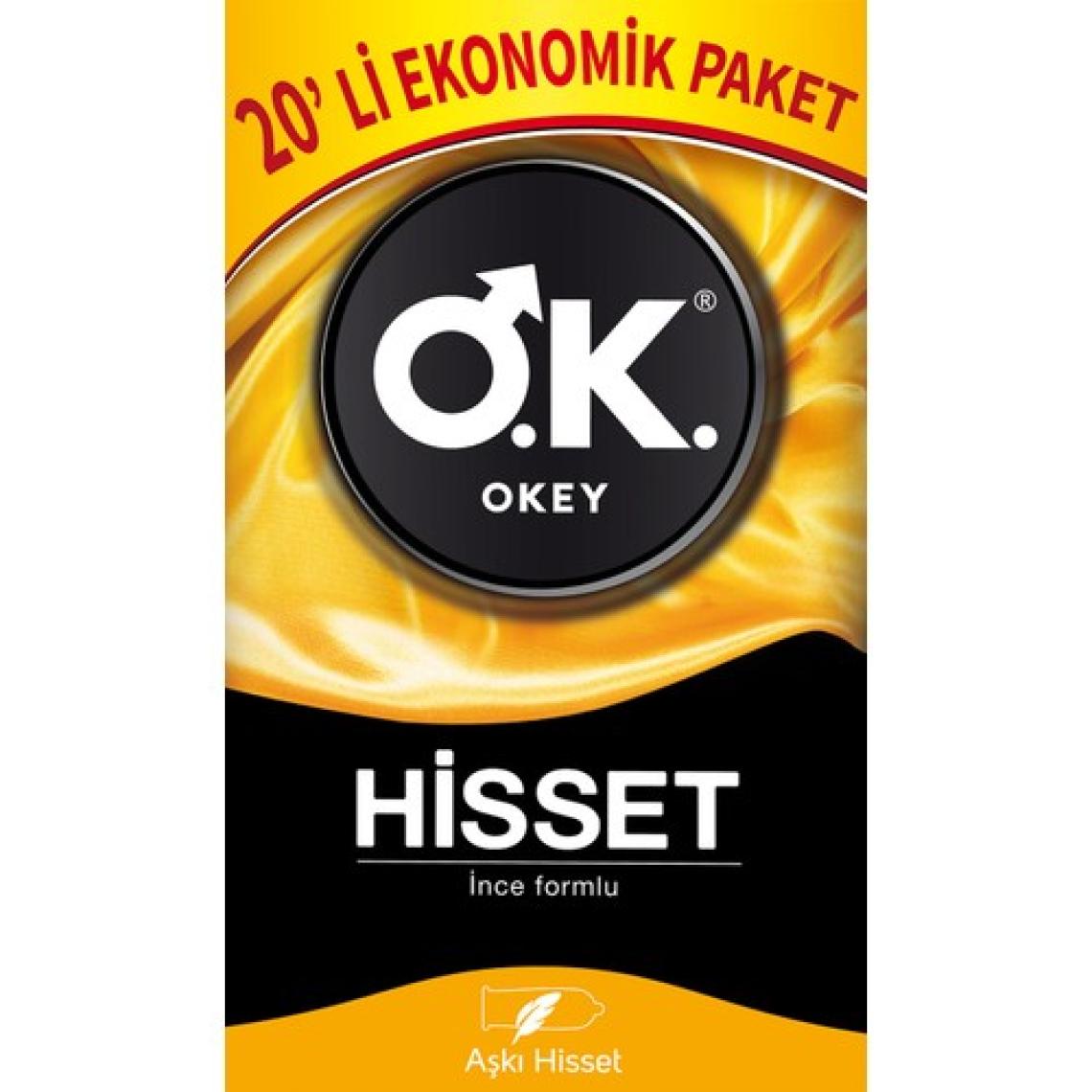 Okey Ultra Hisset 20'li Prezervatif