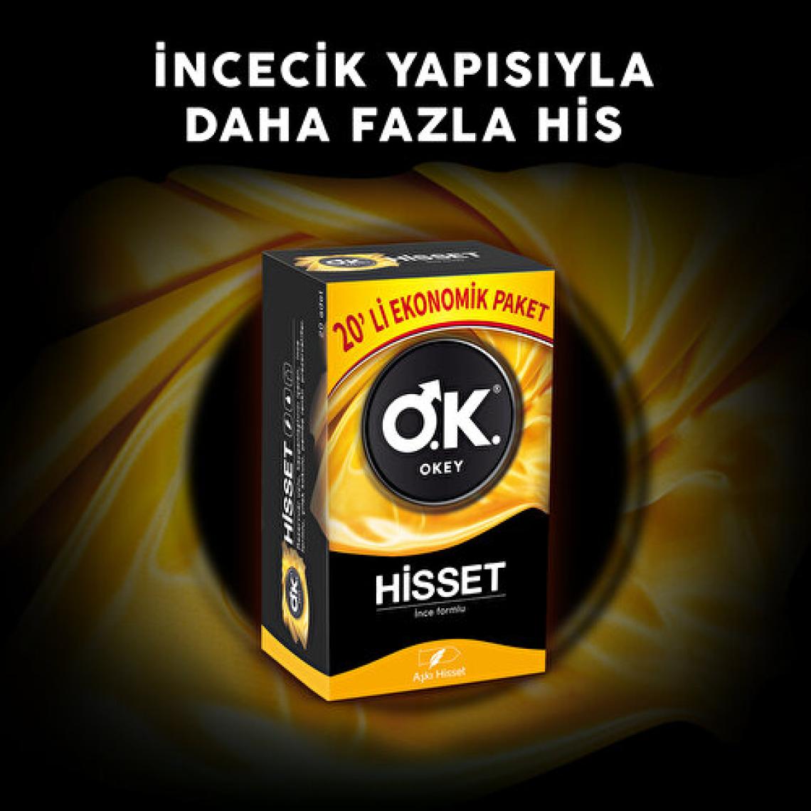 Okey Ultra Hisset 20'li Prezervatif
