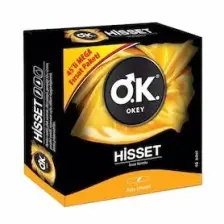 Okey Hisset Prezervatif 45 Adet Aroma Bilgisi Yok Ekstra İnce Duyarlılık Avantaj Paketi