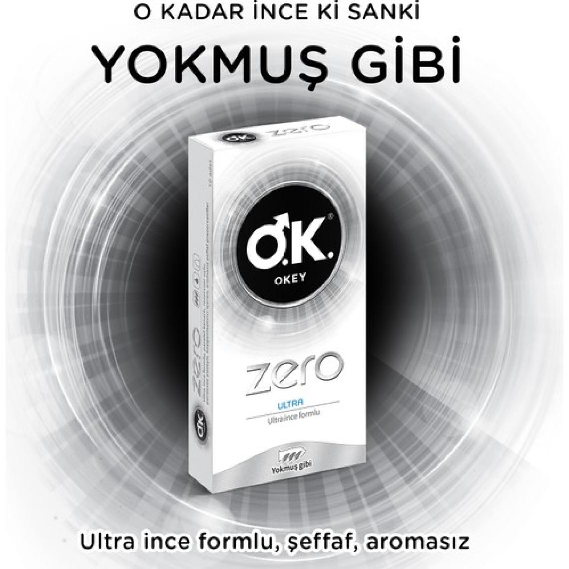 Okey Zero Ultra Prezervatif 10'lu