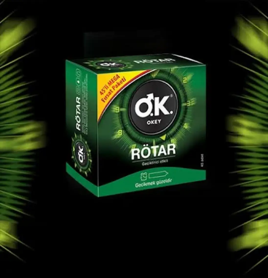 Okey Rötar 45'Li Prezervatif