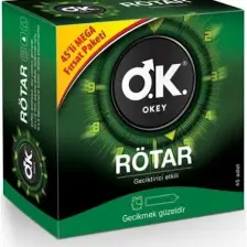 Okey Rötar 45'Li Prezervatif
