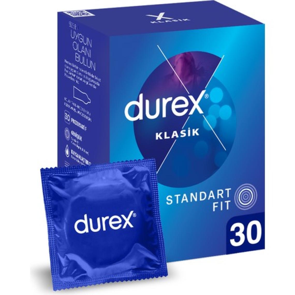 Durex Klasik 30'Lu Prezervatif