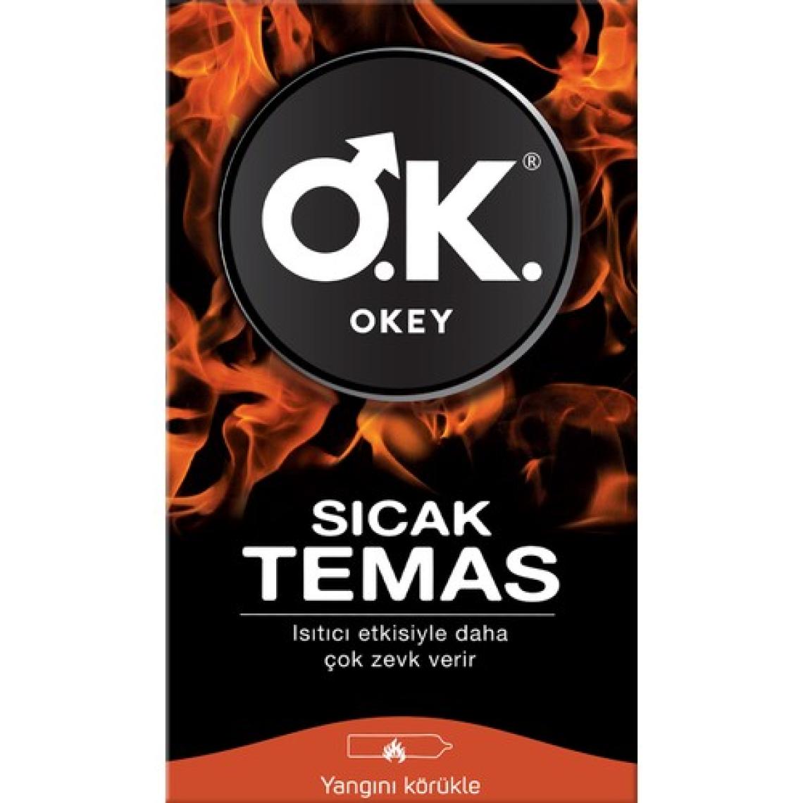 Okey Sıcak Temas Prezervatif 10'lu