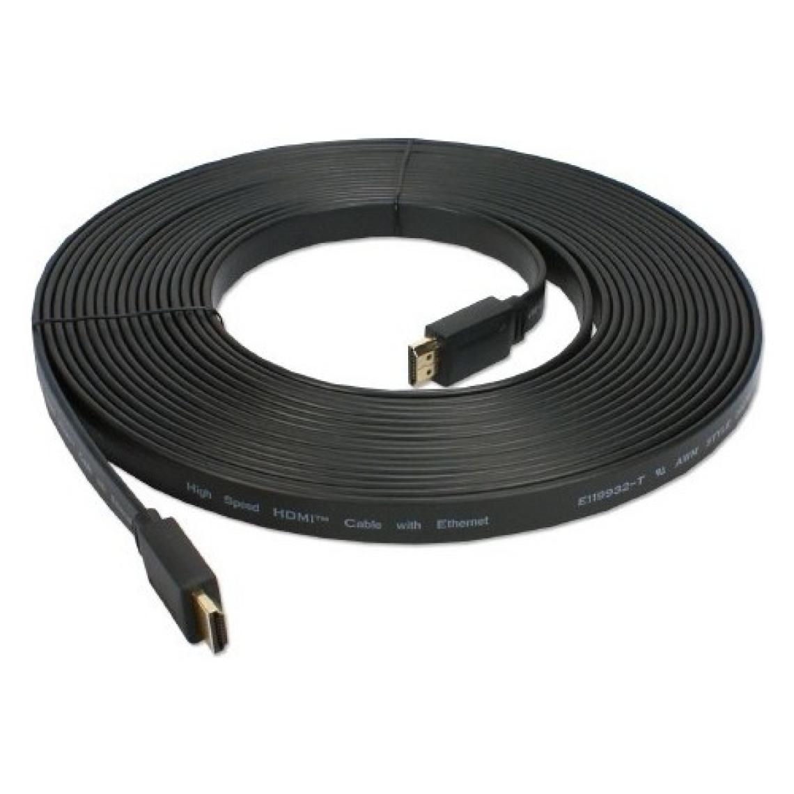 Electroon Flat Full HD 10 m HDMI Kablo