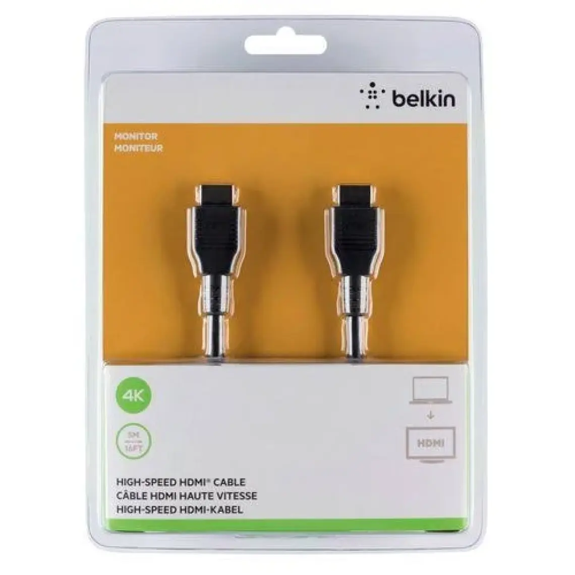 Belkin F3Y017BT5MBLK HDMI Dijital Video Kablo 5 m