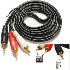Platoon 3.5mm Stereo To 2 Rca Aux Standart Ses Kablosu - 1.5m