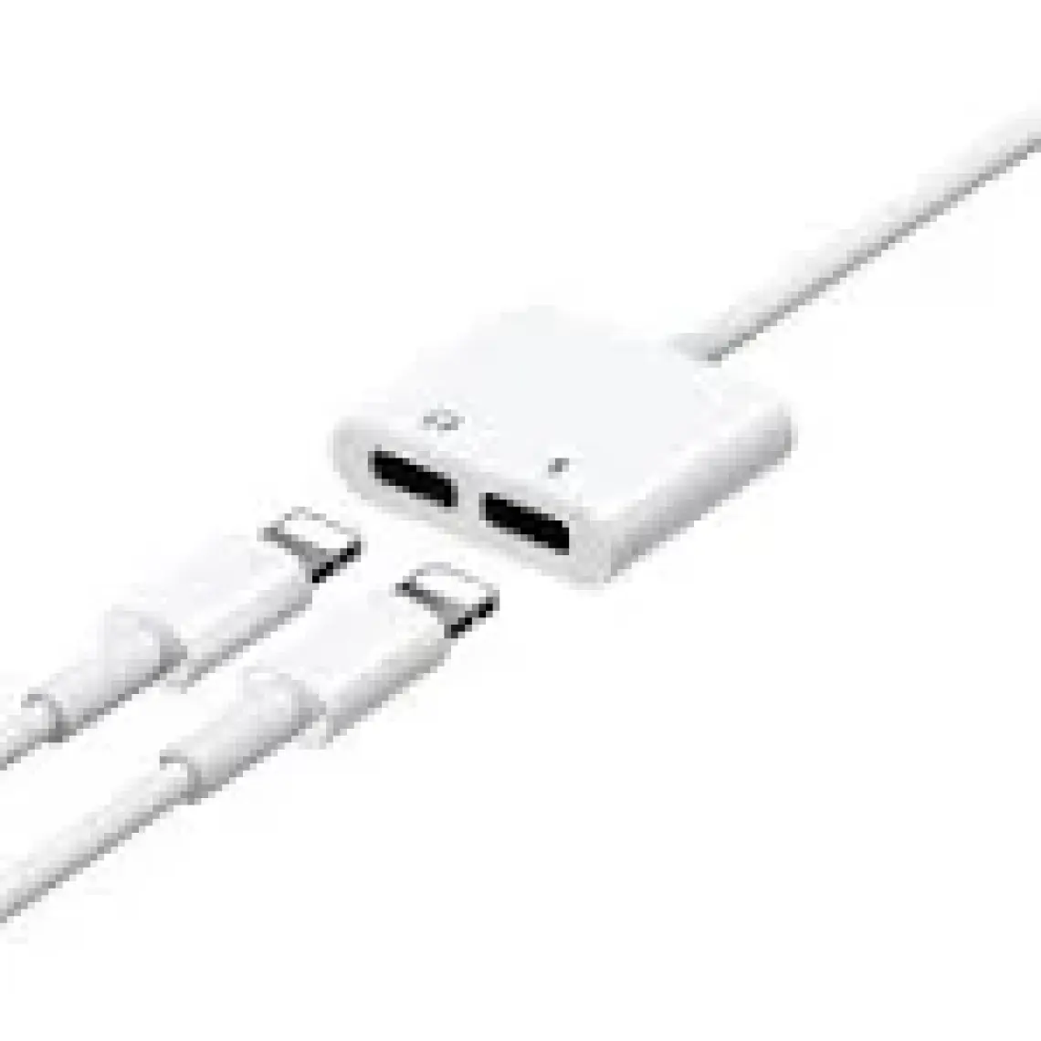 Joyroom Aktif Aksesuar Joyroom iPhone Uyumlu Lightning 2in1 Şarj Kulaklık Dönüştürücü Jack Adaptör