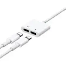 Joyroom Aktif Aksesuar Joyroom iPhone Uyumlu Lightning 2in1 Şarj Kulaklık Dönüştürücü Jack Adaptör