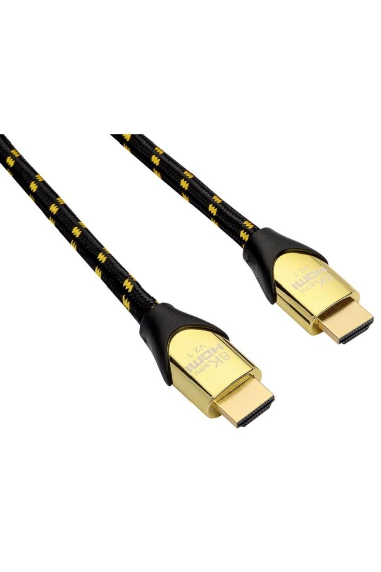Gplus 8K60 4 Metre HDMI 2.1 48 Gbps 8k Ultra Hd Premium Sertifikalı 8k 60Hz 4320P 4K 120Hz 2160P 26 Awg D-Hdr Hdcp 2.3 Earc Destekli 48 Gbps Ultra Yüksek Çözünürlüklü HDMI 2.1 Görüntü Kablosu 8K6040