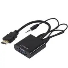 SpeedUF HDMI To VGA Çevirici Dönüştürücü + Ses Kablolu