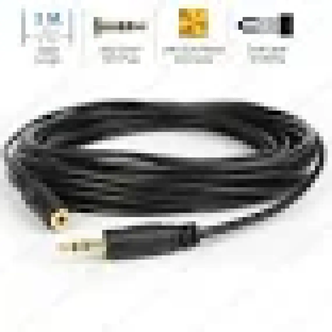BK Teknoloji 3.5mm Stereo Aux-Kulaklık Ses Uzatma Kablosu Dişi/erkek 5metre
