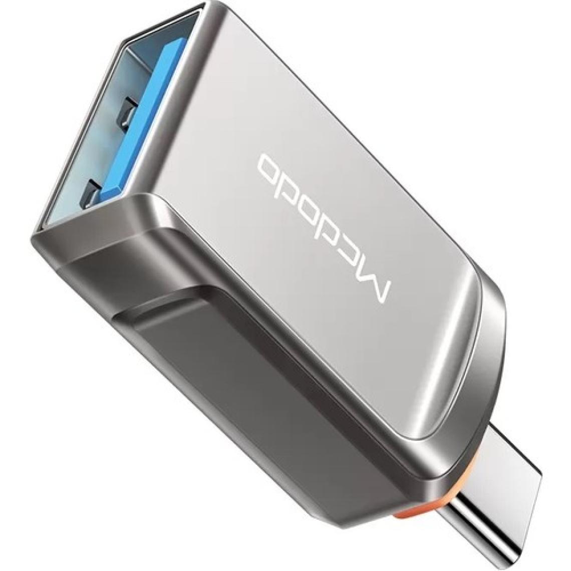 Mcdodo Ot-8730 Usb'Den Type-C'Ye Dönüştürücü Soket-Gri