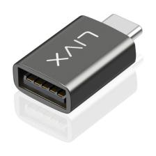 Livx USB 3.1 To Type-C 10GBPS Veri Aktarımı 3A Hızlı Şarj ve Data Aktarımı Çevirici Dönüştürücü Otg Adaptör Space Gray Otgks