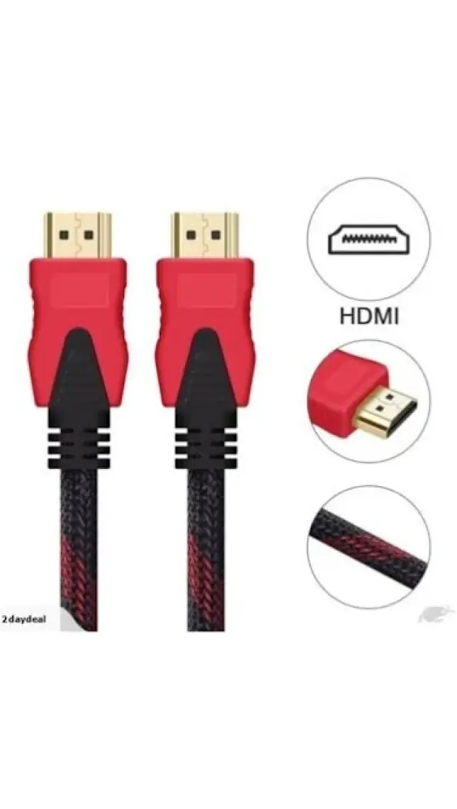Maxgo 2097 Hdmi Kablo 5 Metre 3d 4k Full Hd Hdmi Tv Uydu Alıcısı Kablosu