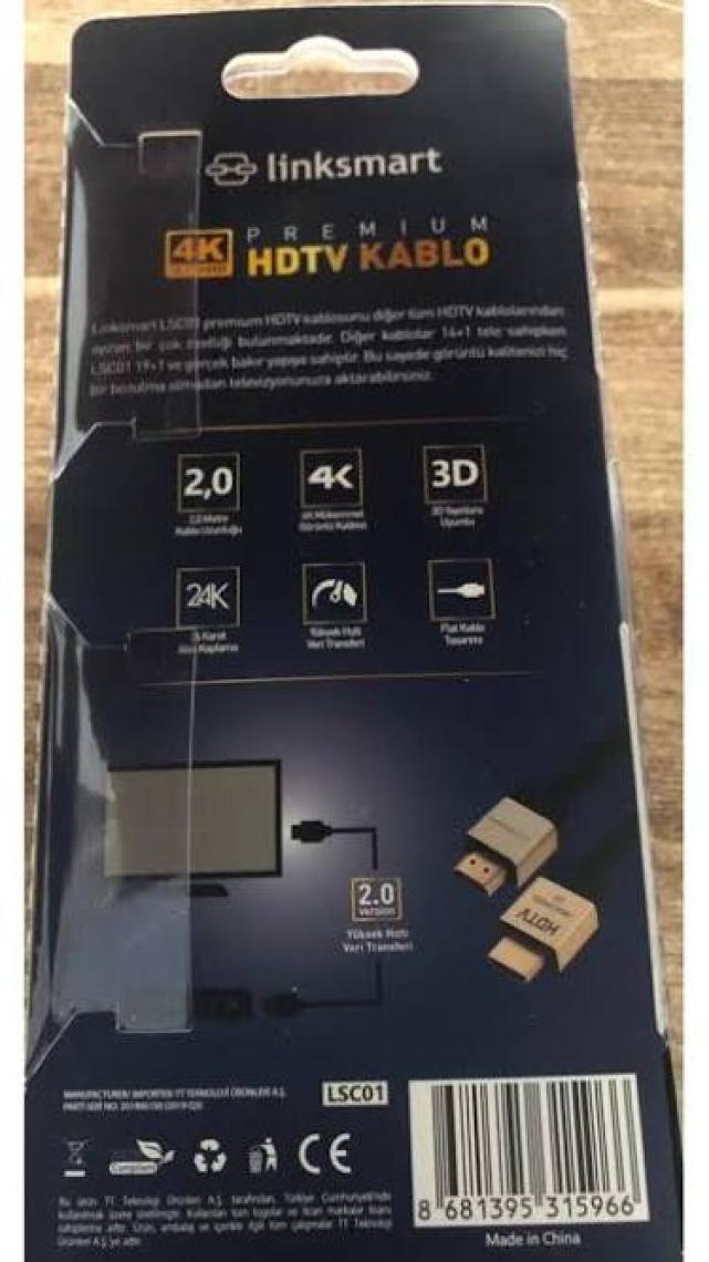 Linksmart LSC01 Premium Hdtv Kablo