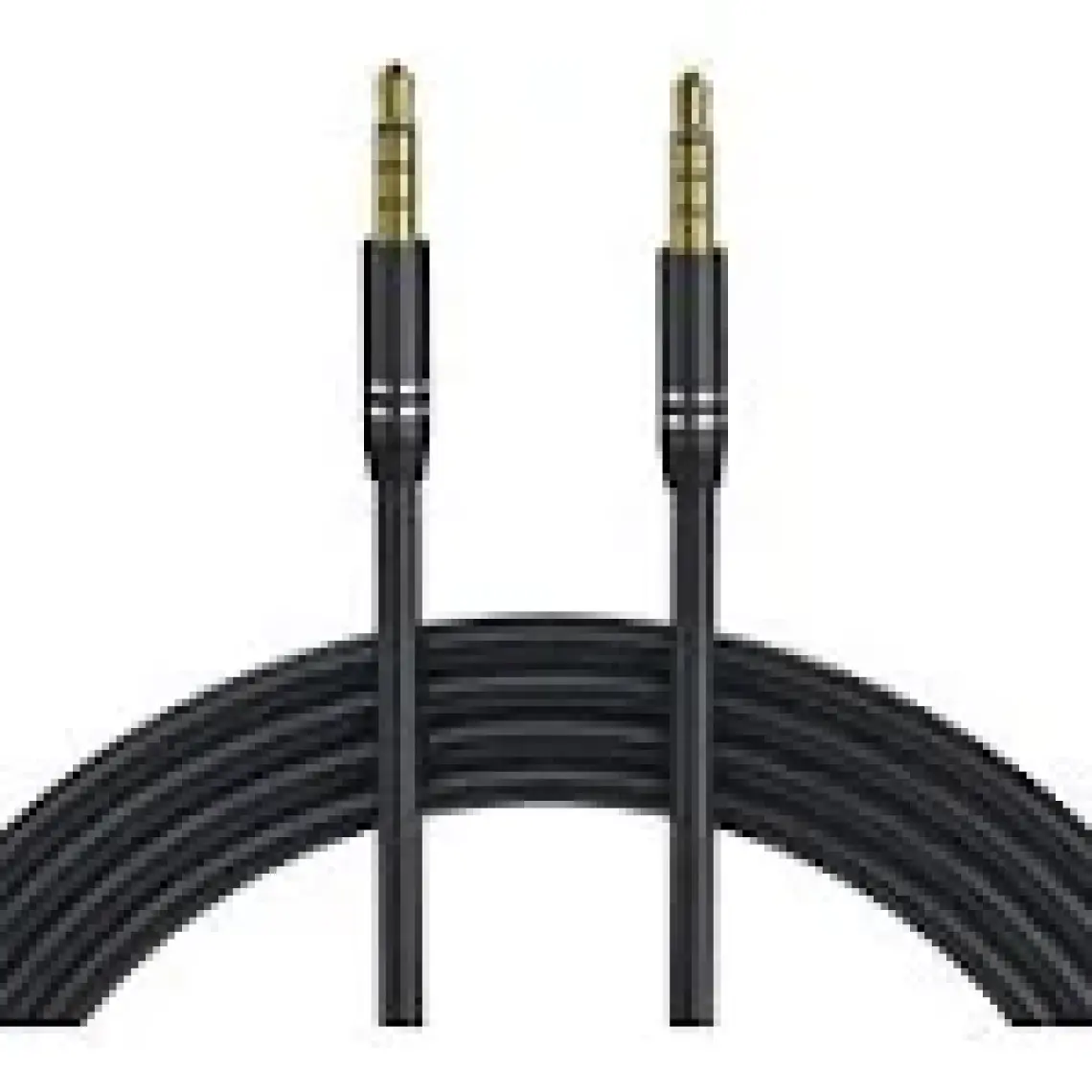 Boblov 4 Boğumlu 3.5mm Stereo Aux Kablosu 3,5 mm Erkek - Erkek Kablo 1 Metre