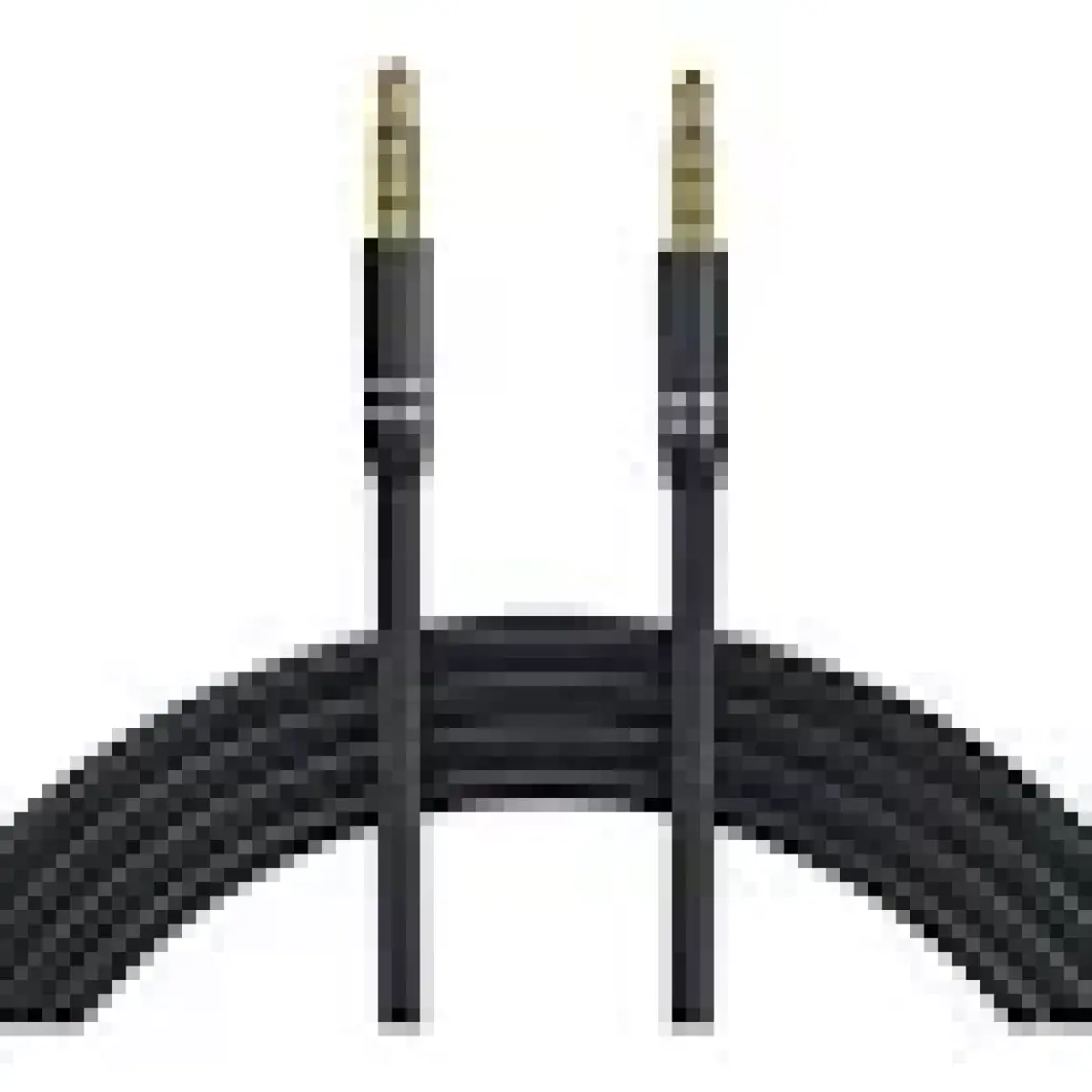 Boblov 4 Boğumlu 3.5mm Stereo Aux Kablosu 3,5 mm Erkek - Erkek Kablo 1 Metre